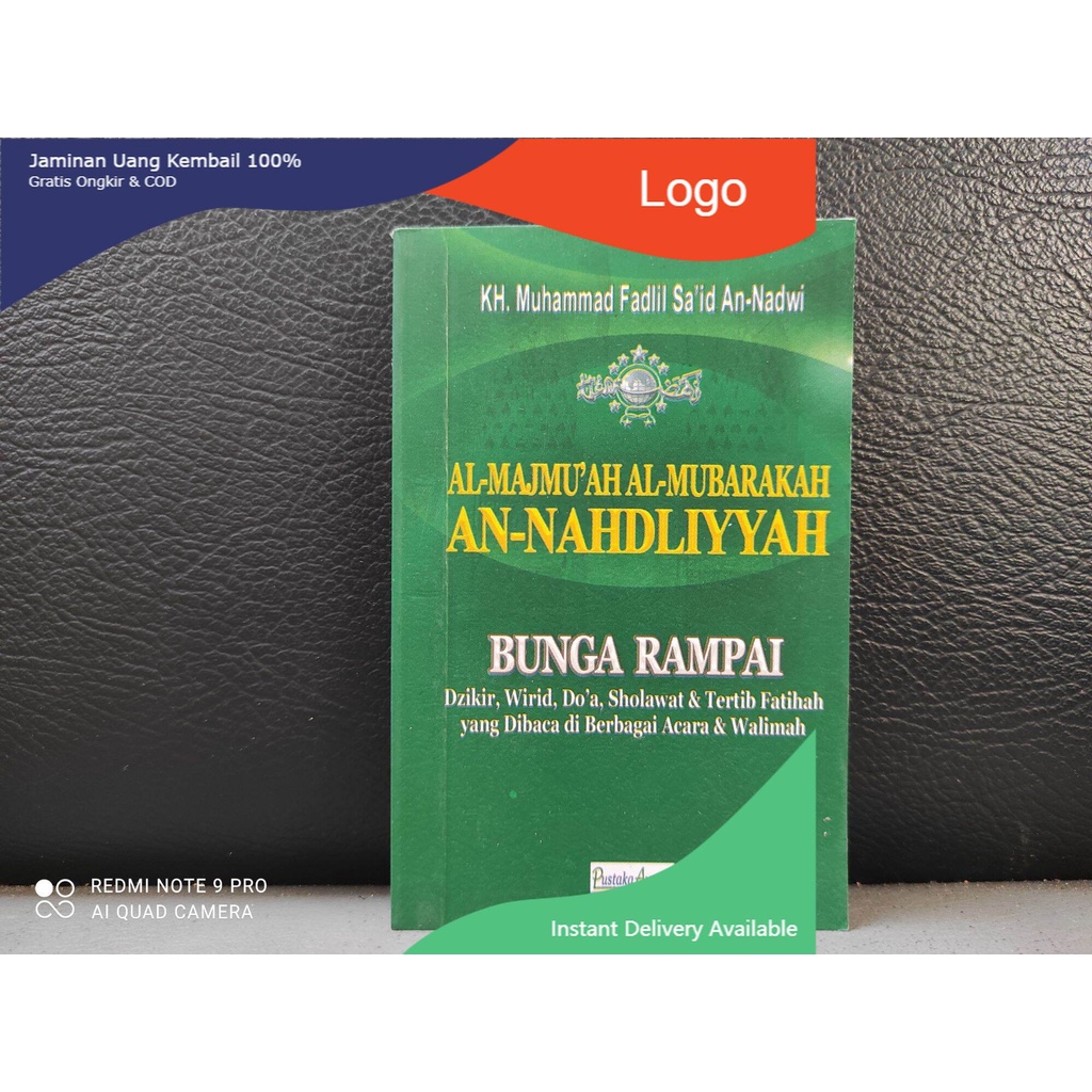 Jual Doa Paling Lengkap Buku An Nahdliyyah Saku Kumpulan Doa Dzikir Nu Al Majmuah Al Mubarokah