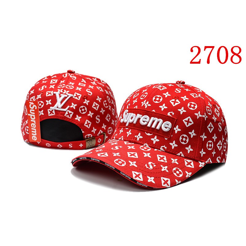 Lv x supreme store hat