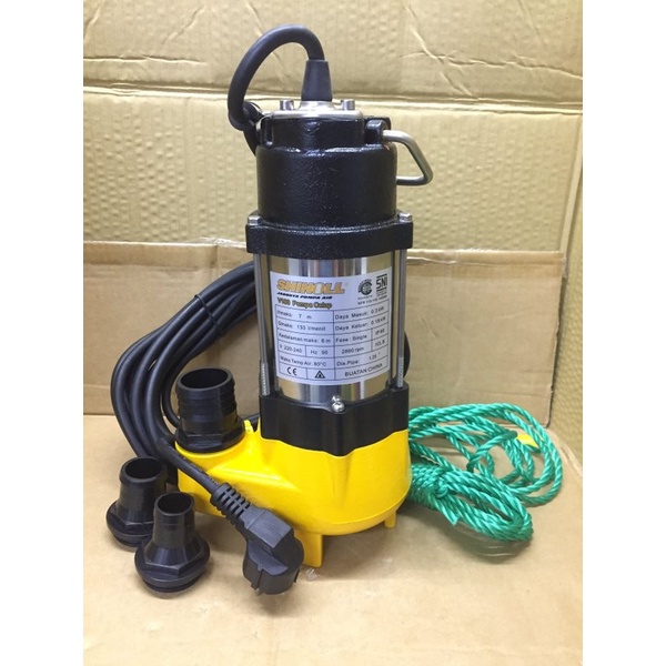 Pompa submersible celup Shinoll V180 180 watt Shinill v 180