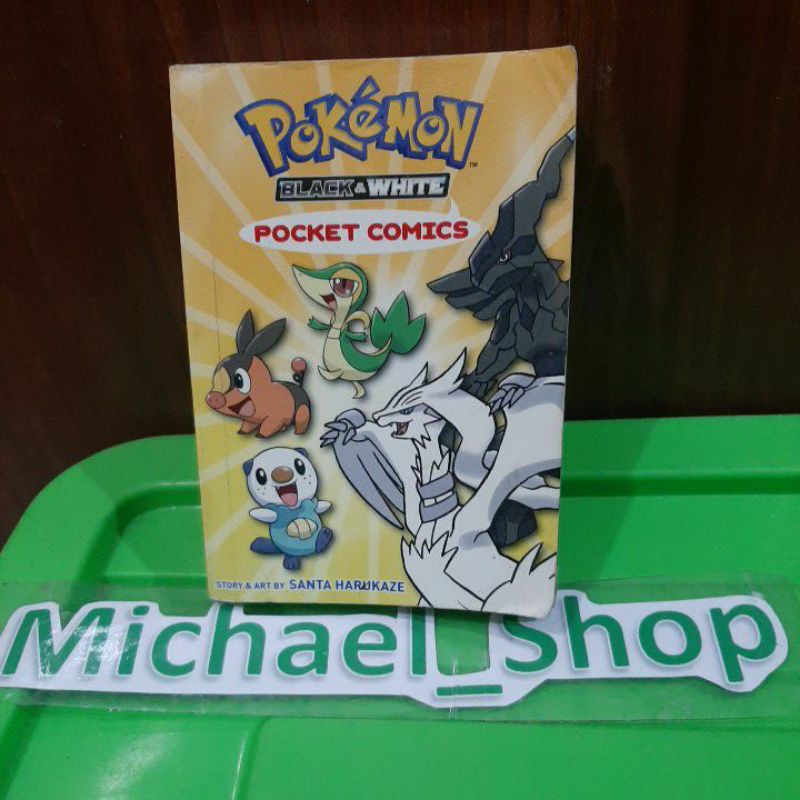 Jual Buku IMPOR Komik full color Pokemon Black & White Pocket Comics