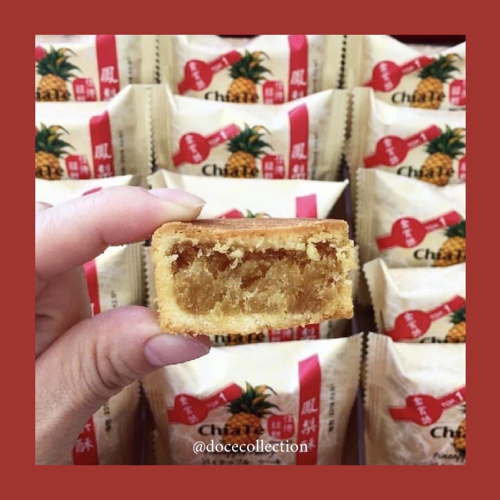 Jual Chia Te Chiate Taiwan Pineapple Pastry Cake Original isi 6 Nastar Nanas Shopee Indonesia