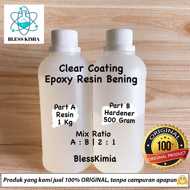 Jual Epoxy Resin Bening 1,5 Kg | Shopee Indonesia