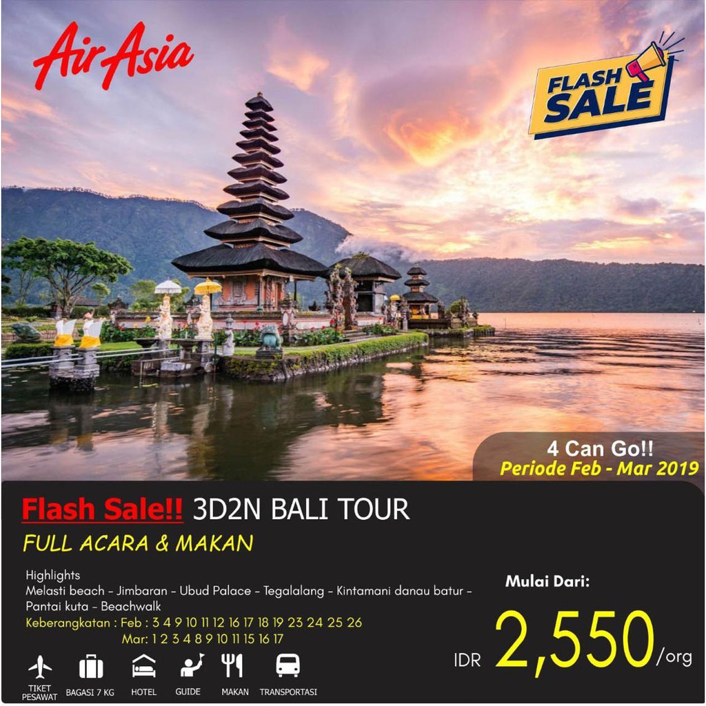 Jual BALI TOUR 3D2N | Shopee Indonesia