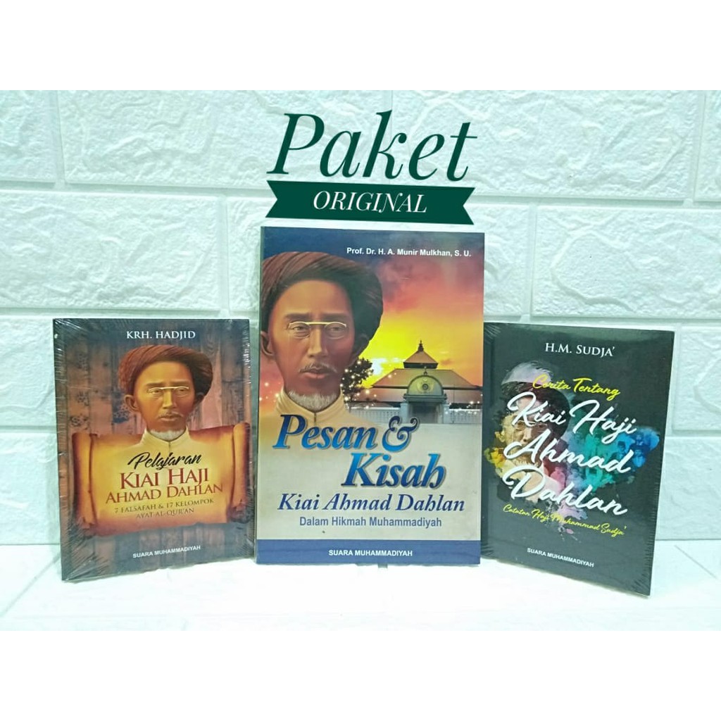 Jual Paket Kyai Ahmad Dahlan: Pelajaran & Falsafah Ayat, Pesan Dan ...