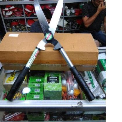Jual Gunting Rumput Kenmaster Gagang BESI Besar Kebun Pohon | Shopee ...