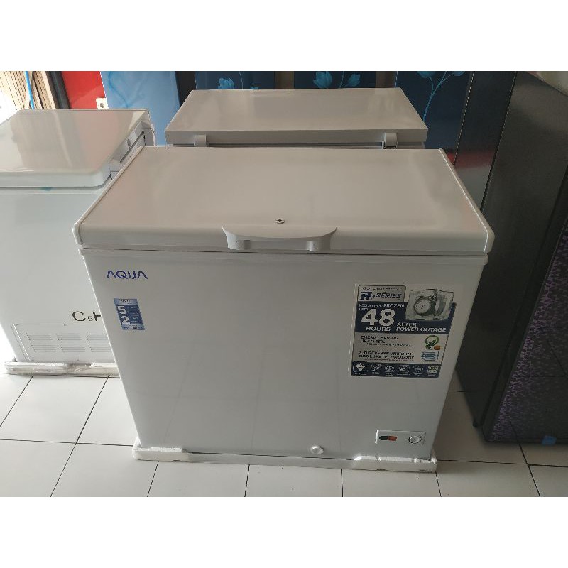 Jual Chest Freezer Aqua 200 Liter R Series Shopee Indonesia