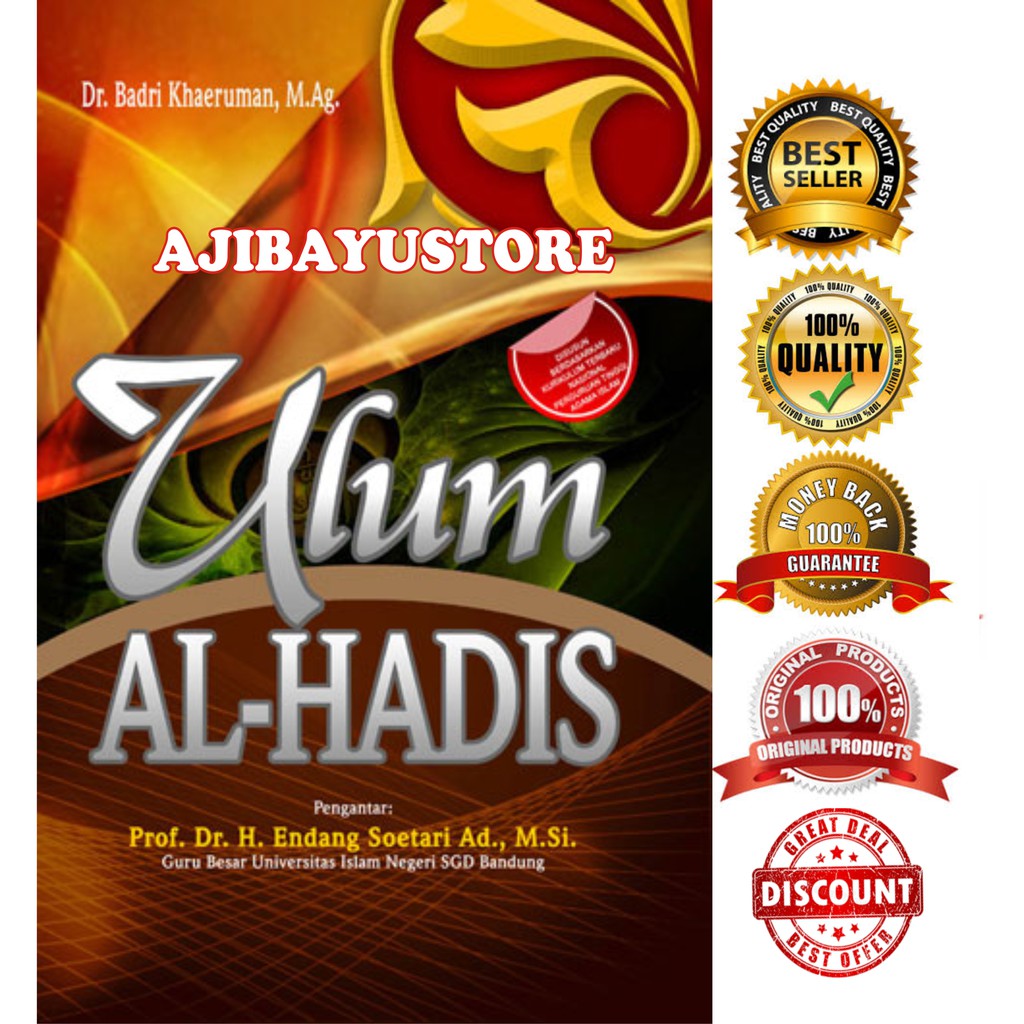 Jual BUKU ULUM AL-HADIS ULUM AL HADIS ULUMUL HADIS Badri Khaeruman ...