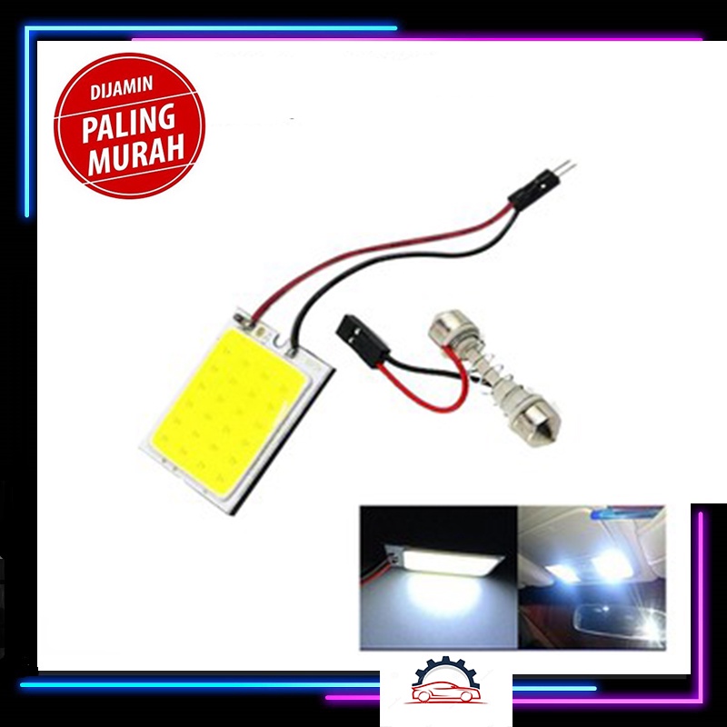 LAMPU LED KABIN PLAFON MOBIL PLASMA COB T10