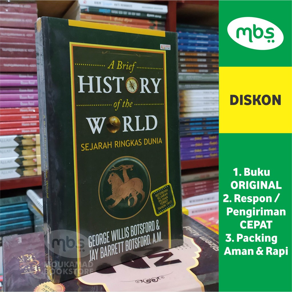 Jual BUKU A BRIEF HISTORY OF THE WORLD - Sejarah Ringkas Dunia | Shopee ...