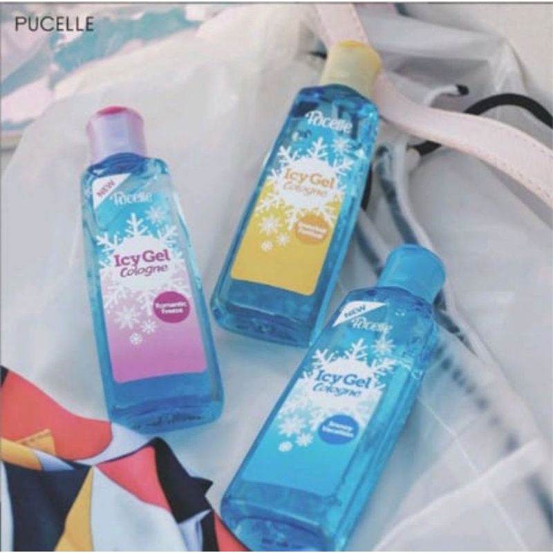 Jual PUCELLE Icy Gel Cologne 100ml | Shopee Indonesia
