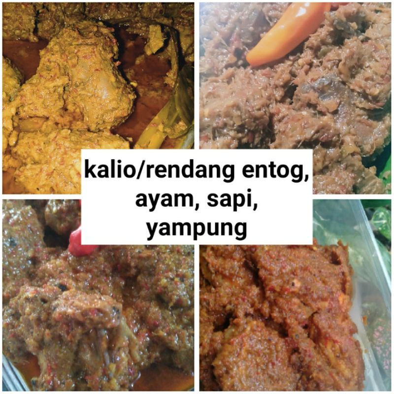 Jual Rendang Kalio Sapi & Dendeng Batokok | Shopee Indonesia