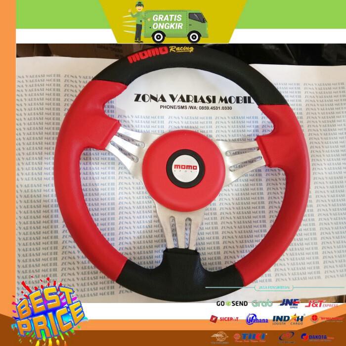 Jual ASSESORIES MOBIL STIR STEER SETIR RACING MOMO MODEL ISOTTA BARU 14 ...