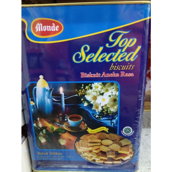 Jual Monde Top selected Biscuits aneka rasa 1050g | Shopee Indonesia
