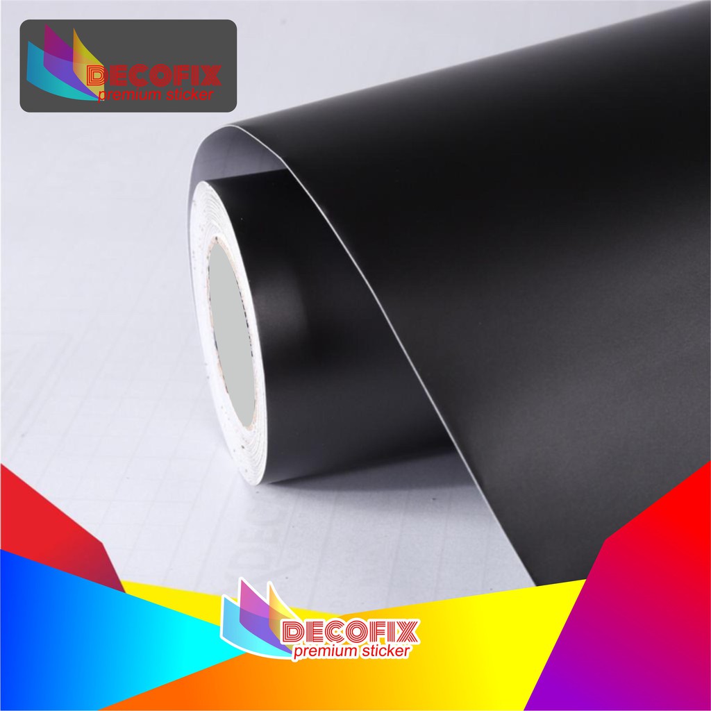 Jual stiker hitam doff 45cm x 1m | Shopee Indonesia