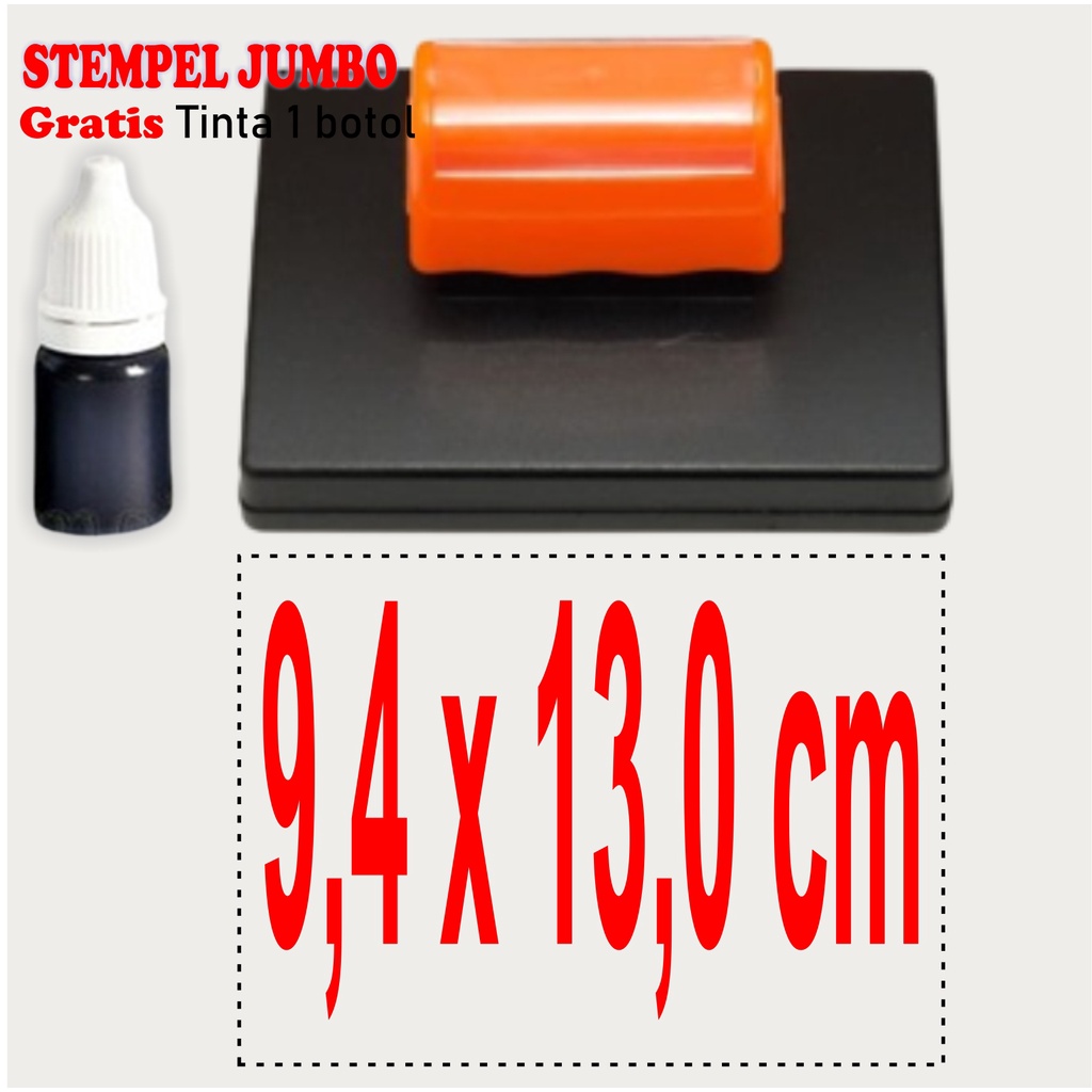 Jual Stempel Flash Custom Ukuran Jumbo Stampel Besar Kardus Packing ...