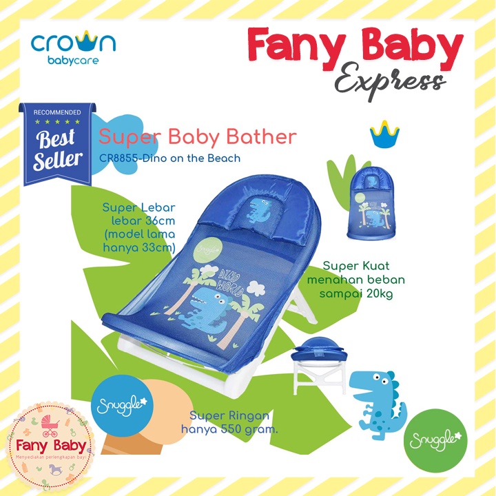 Jual CROWN SNUGGLE SUPER BABY BATHER / CR8818 | Shopee Indonesia