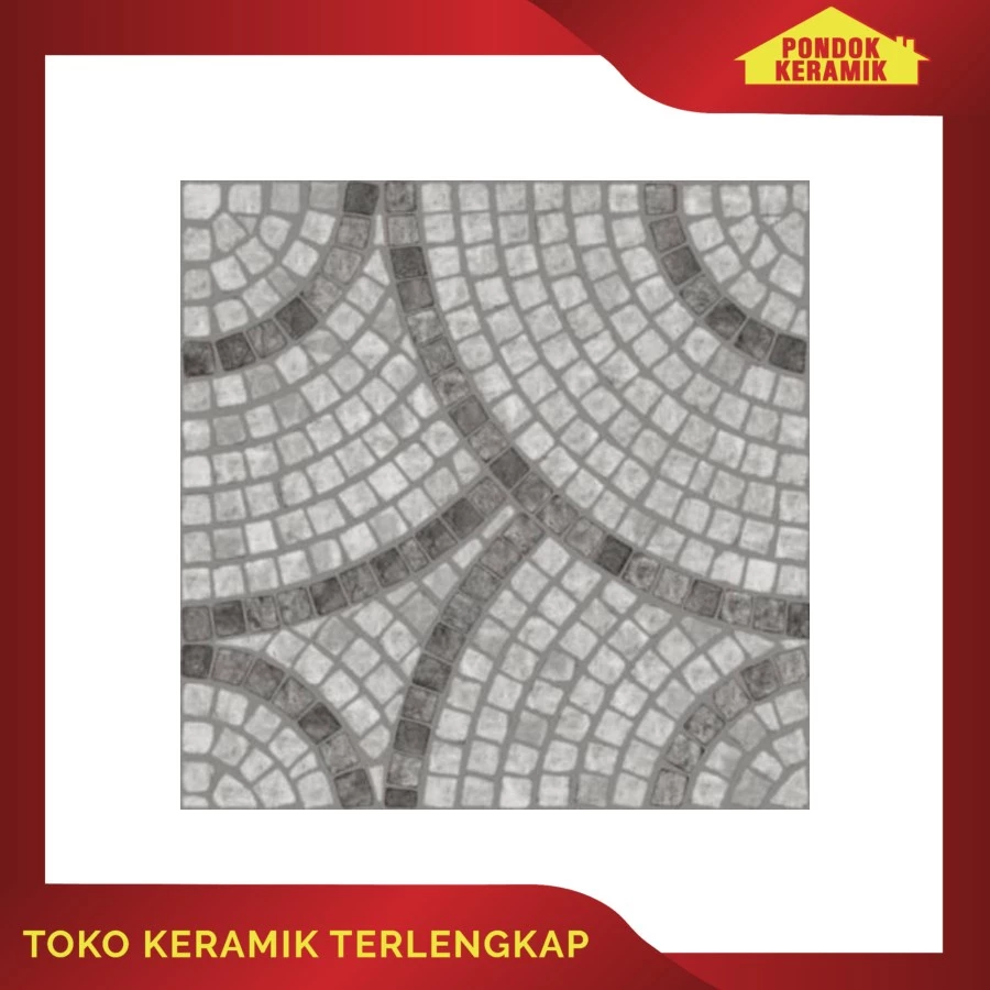 KERAMIK LANTAI SIGNATURE 50X50 OLIMPICO GREY
