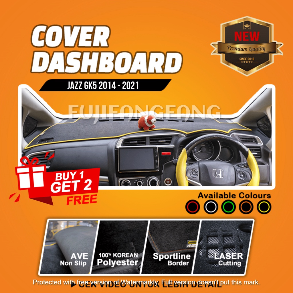 Jual Cover./Alas Dashboard Honda Jazz GK5 (20142021) Shopee Indonesia
