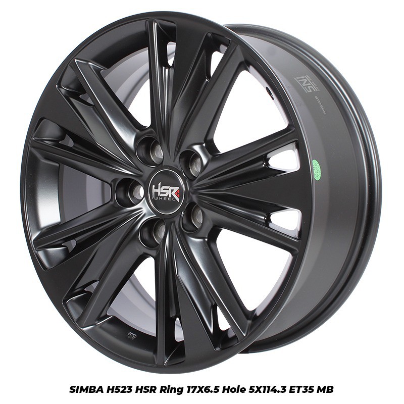 Jual Velg Mobil Racing Hsr Tipe SIMBA Ring 17 Untuk, Innova, Ertiga ...