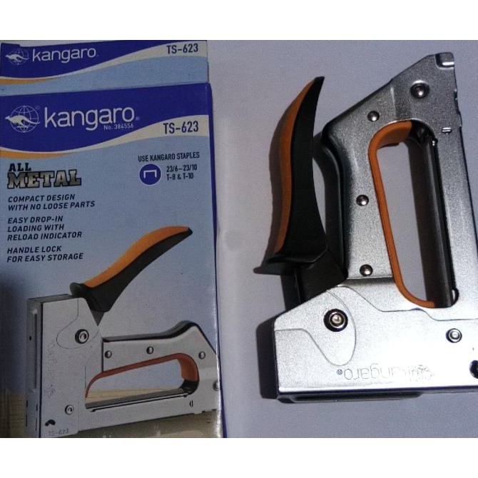 Jual Stapler Tembak Gun Tacker / Guntacker Kangaro TS 623 Shopee