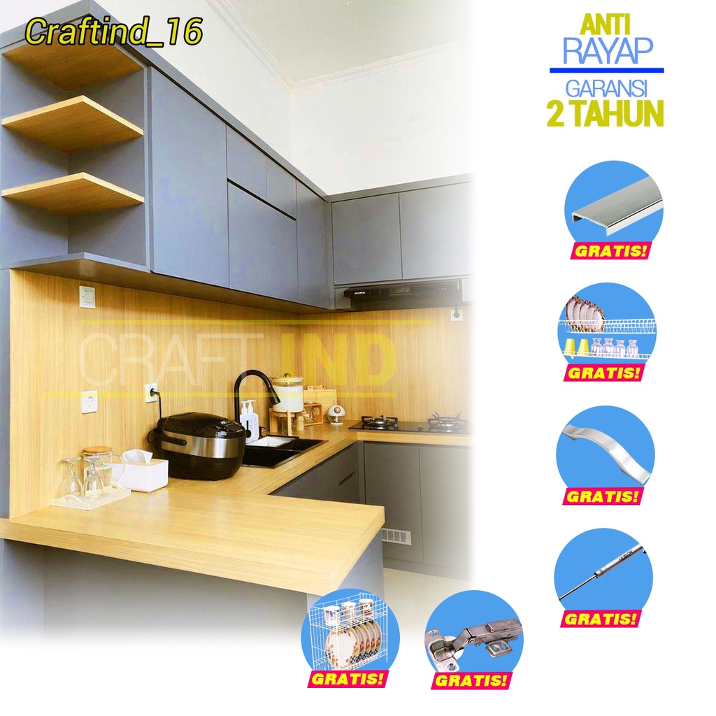 Jual KITCHEN SET KITCHEN SET MURAH KITCHEN SET ANTI RAYAP KITCHEN