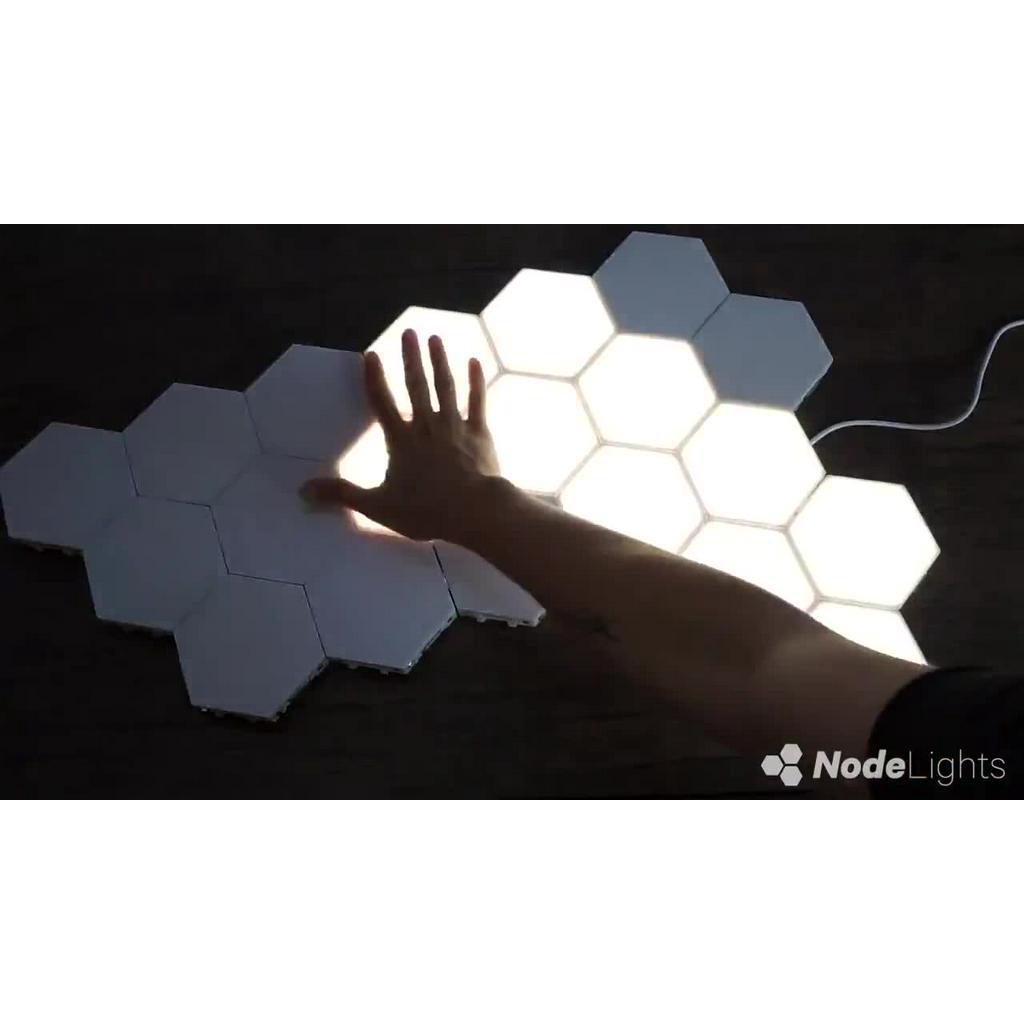 Jual Lampu Dekorasi Dinding Quantum LED Hexagon Modular DIY Touch Lamp ...
