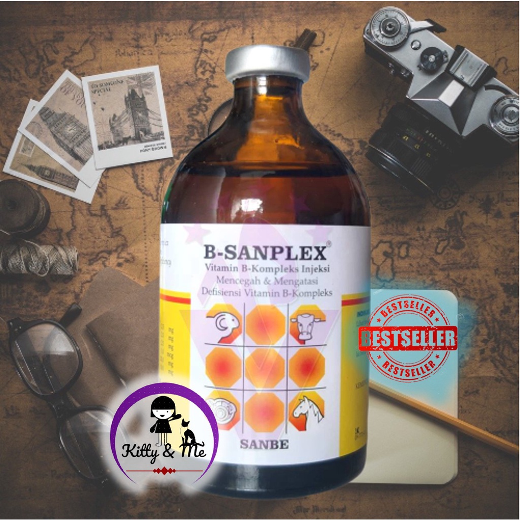 Jual B SANPLEX 100 Ml - Vitamin B Kompleks Hewan Ternak Tambah Nafsu ...