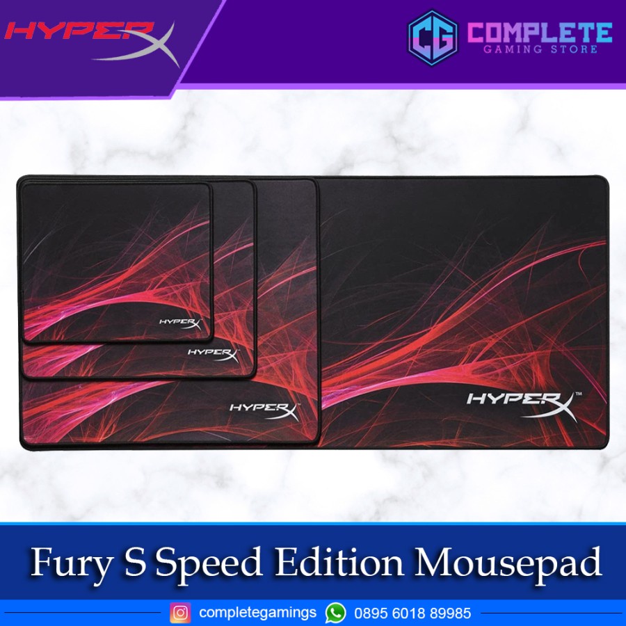Jual HyperX Fury S Speed Edition Pro Gaming Mouse Pad M Shopee