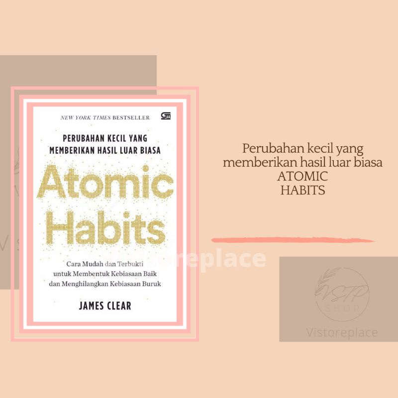 Jual Buku Atomic Habits By James Clear Shopee Indonesia