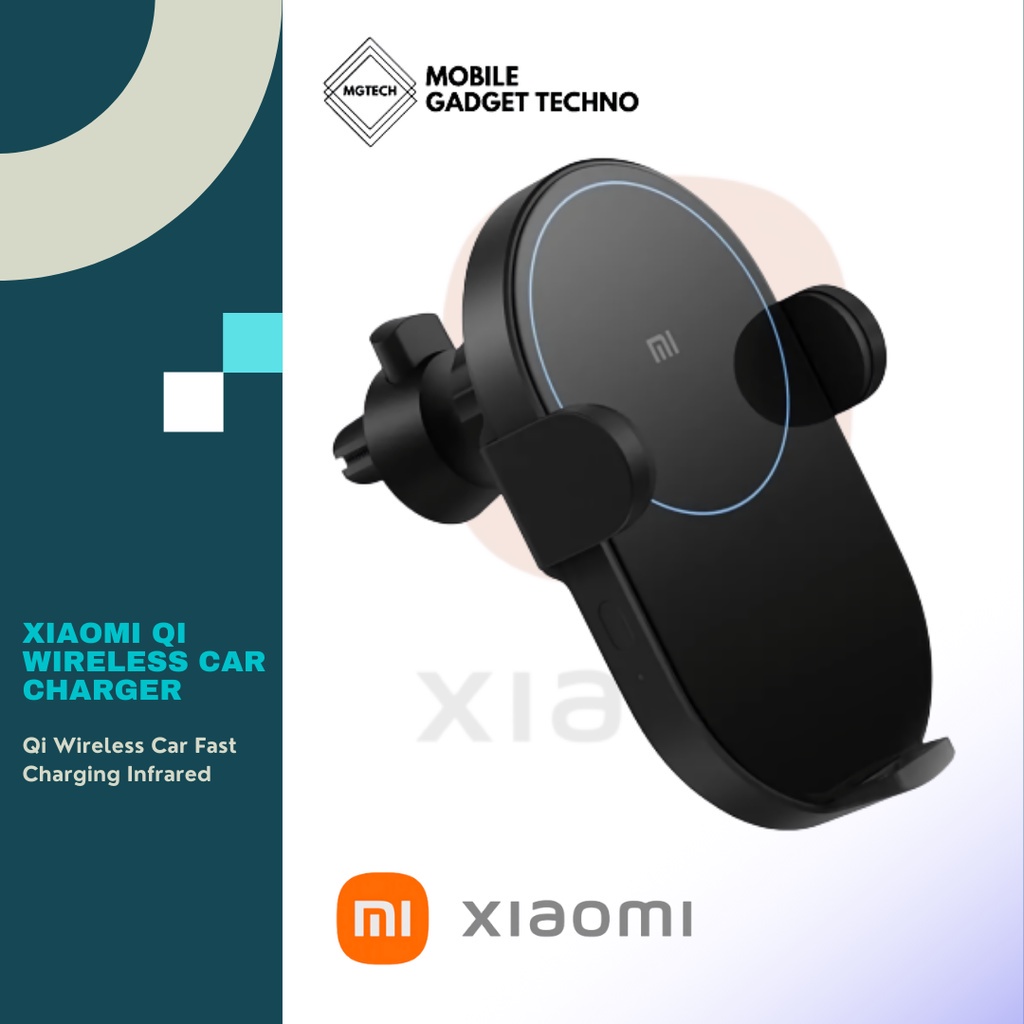 Jual Xiaomi Mi Qi Wireless Car Charger 20W Infrared Fast Charging ...