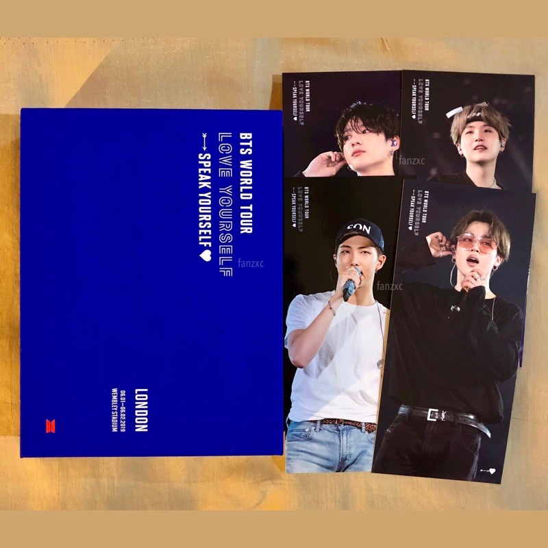 Jual BTS Speak Yourself in London DVD — BOOKMARK ONLY (RM JIMIN
