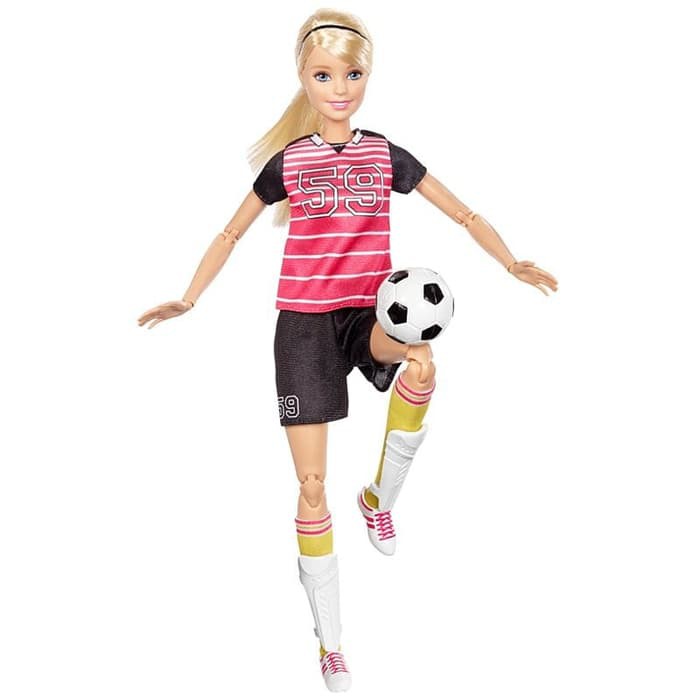 Barbie soccer hot sale player