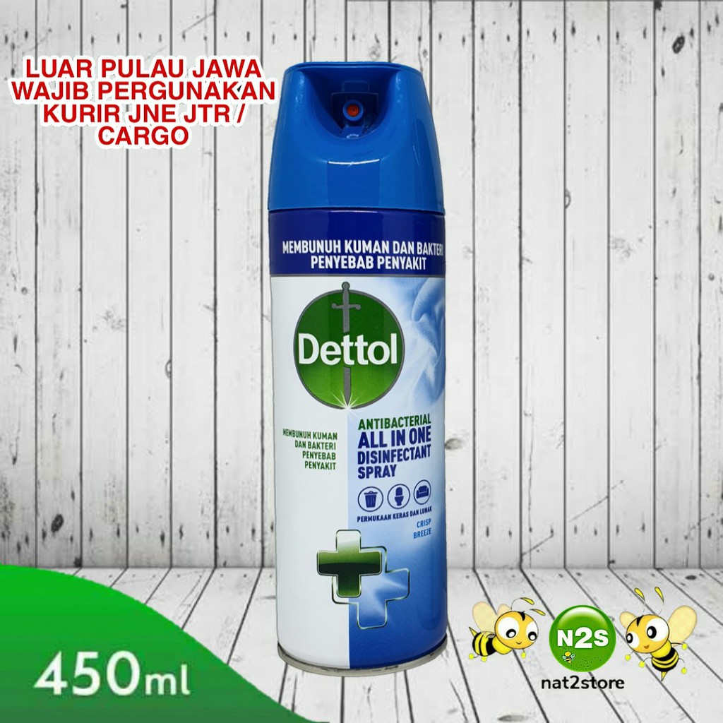 Jual Dettol Disinfectant Spray 450ml Crisp Breeze Shopee Indonesia 1776