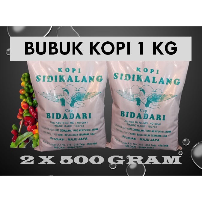 Jual Bubuk Kopi Sidikalang Medan Robusta Arabika Murah Asli Varian 500 ...