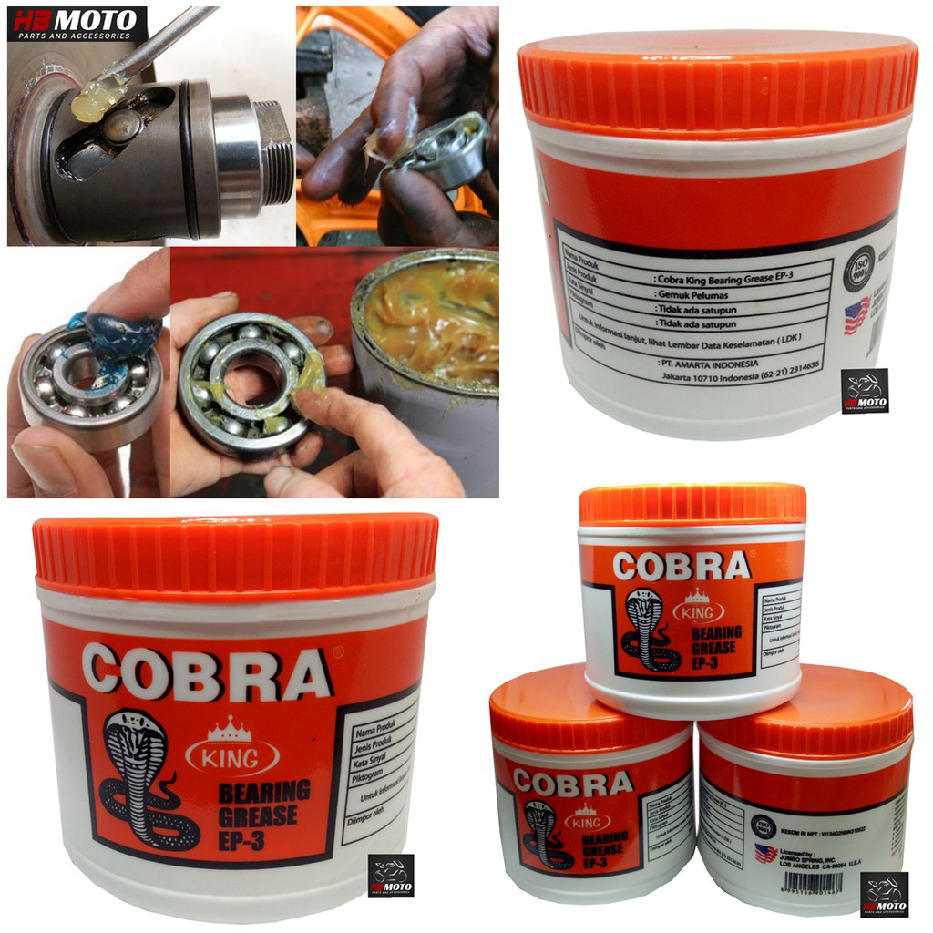 Jual Minyak Gemuk Cobra King Bearing Grease EP3 / MINYAK GEMUK / GEMUK