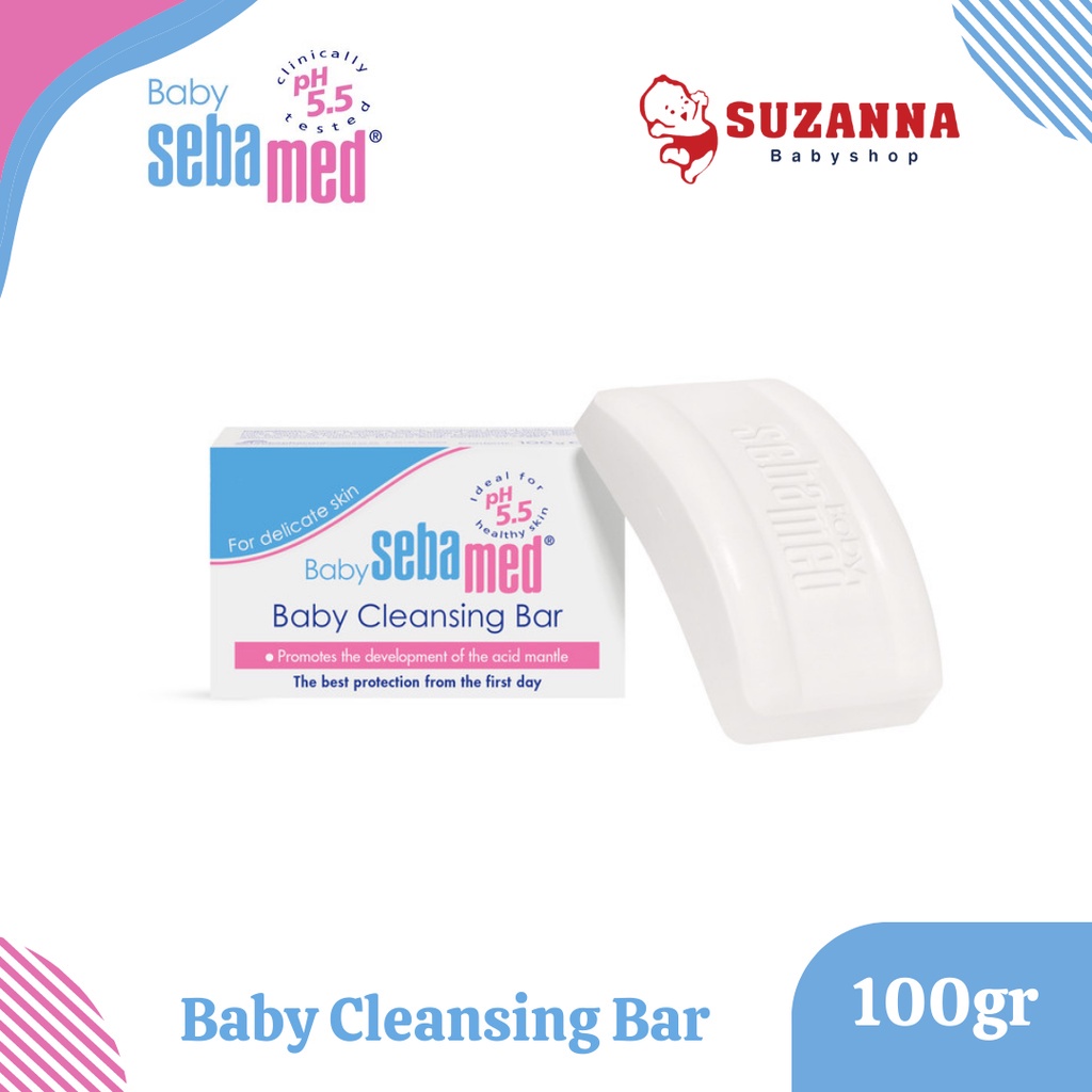 Jual Sebamed Baby Cleansing Bar || 100 Gram (Sabun Batang Bayi ...