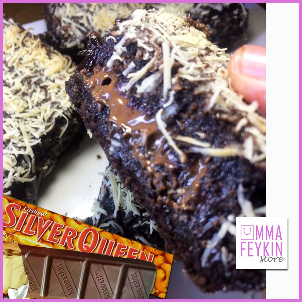 Jual SILVER QUEEN FILLING FRESH FUDGY BROWNIES MELTED COKELAT BANGET ...
