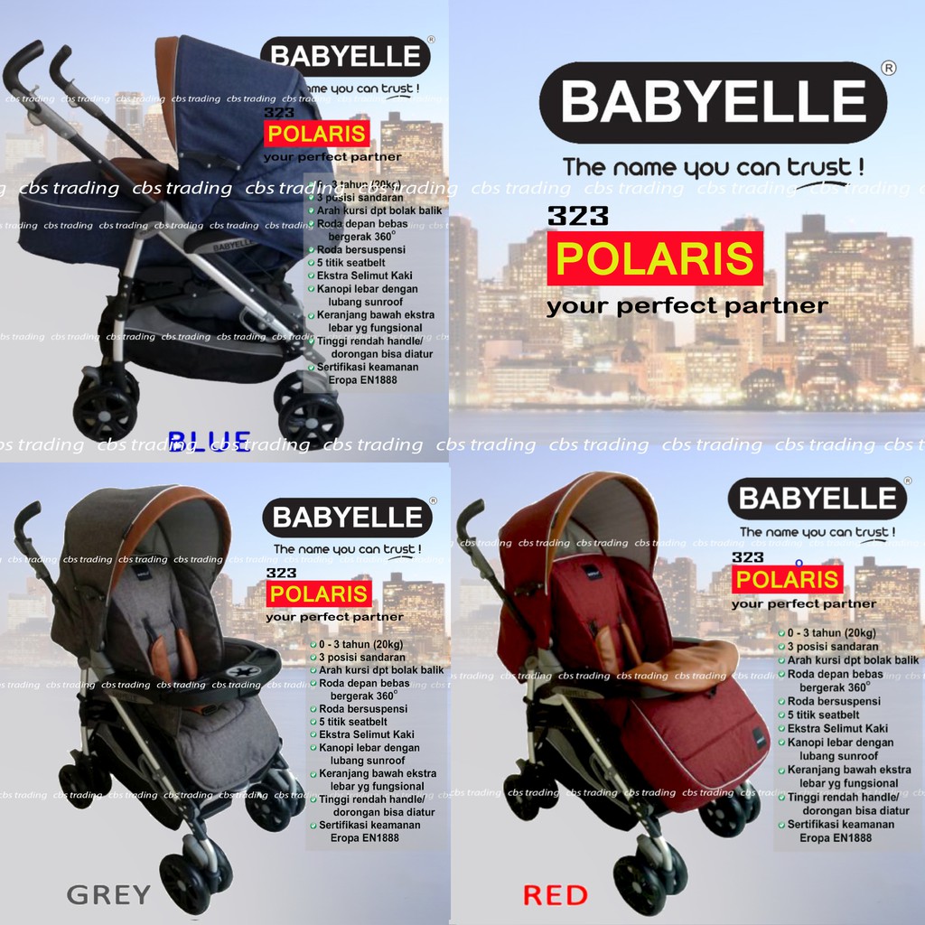 Stroller bayi outlet baby elle