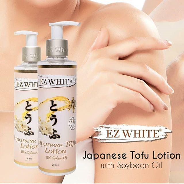 Jual EZ WHITE JAPANESE TOFU LOTION BPOM ORIGINAL PEMUTIH TUBUH EZ