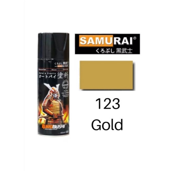 Jual Samurai Paint Standard Colour Gold | Shopee Indonesia