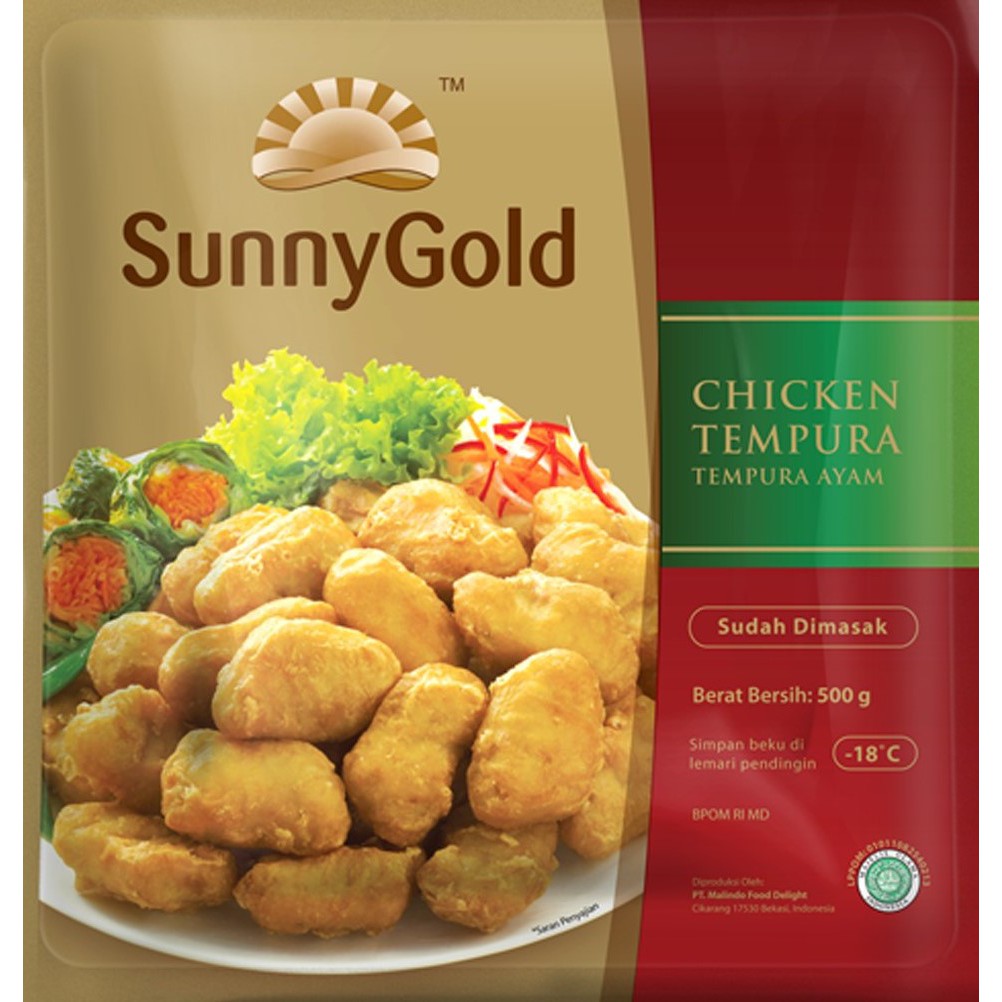 Jual Sunny Gold Chicken Tempura 500 gr Shopee Indonesia