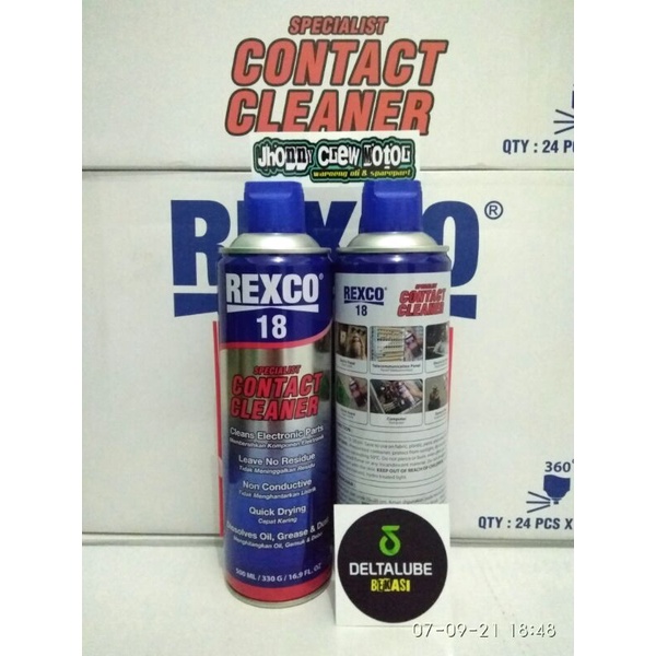 Jual REXCO 18 CONTACT CLEANER 500ML | Shopee Indonesia