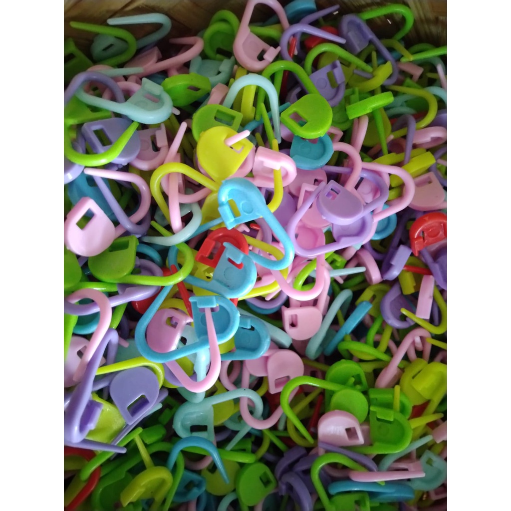 Jual Peniti Warna Warni Penanda Rajutan 12pcs | Shopee Indonesia