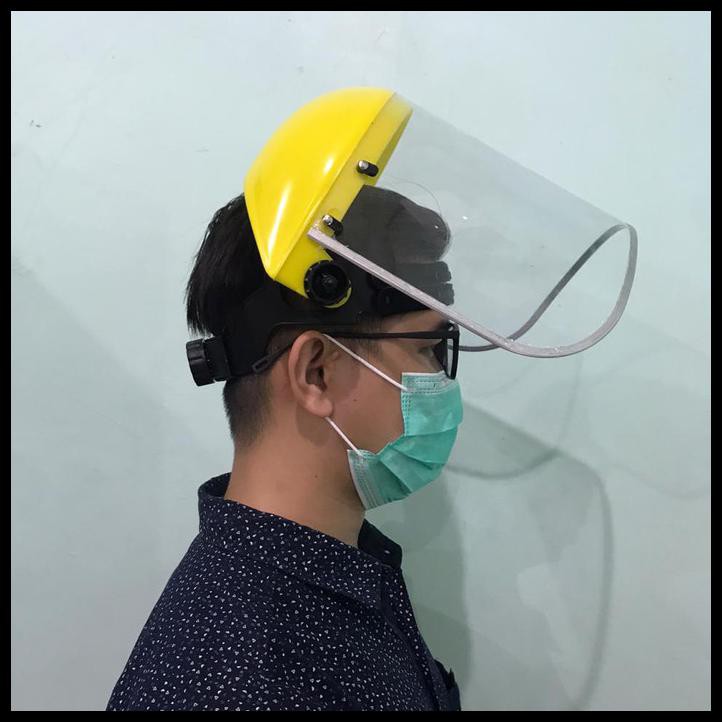 Jual FULL FACE SHIELD APD MEDIS PREMIUM | Shopee Indonesia