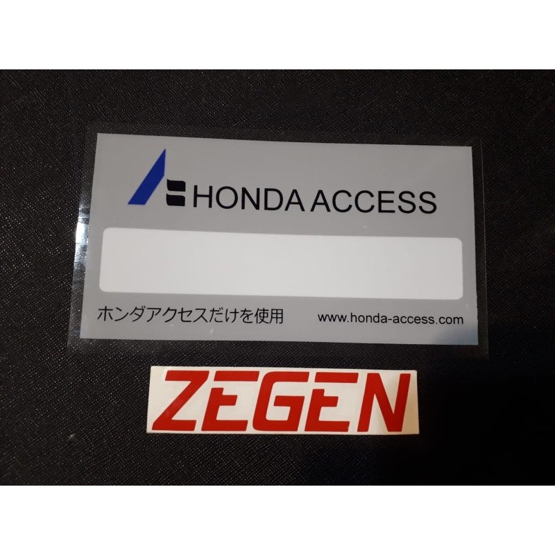 Jual Stiker sticker honda access tempel dalam stick on | Shopee Indonesia