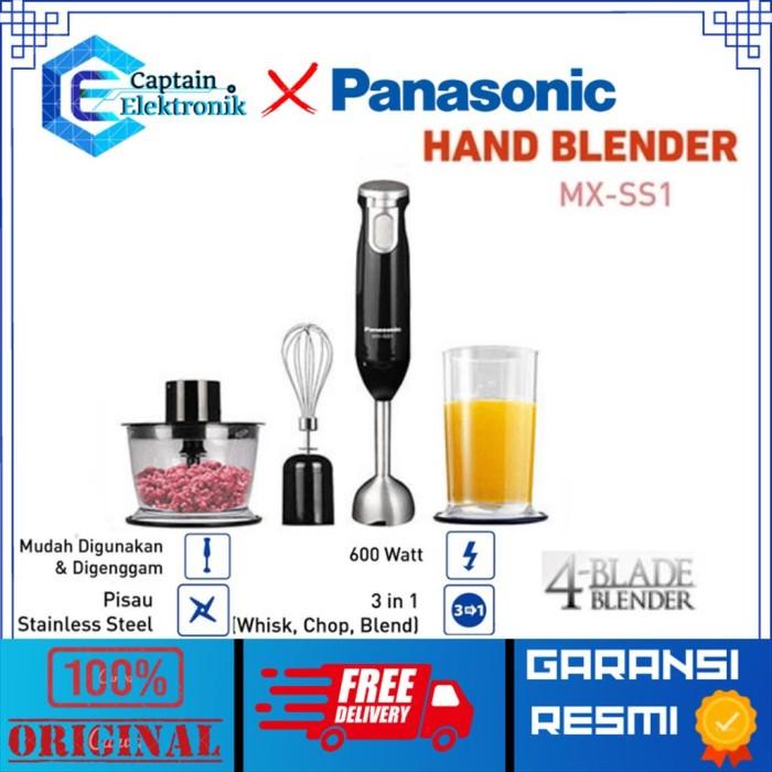 Jual Panasonic Hand Blender Complete MX SS1 / MXSS1 3 in 1 Garansi Resmi Shopee Indonesia