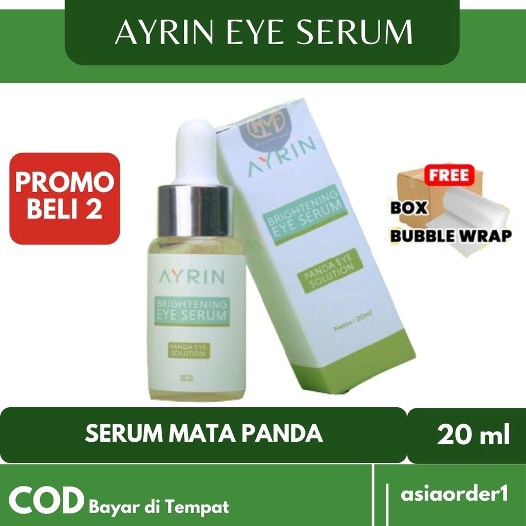 Jual AYRIN Brightening Eye Serum Original Penghilang Mata Panda