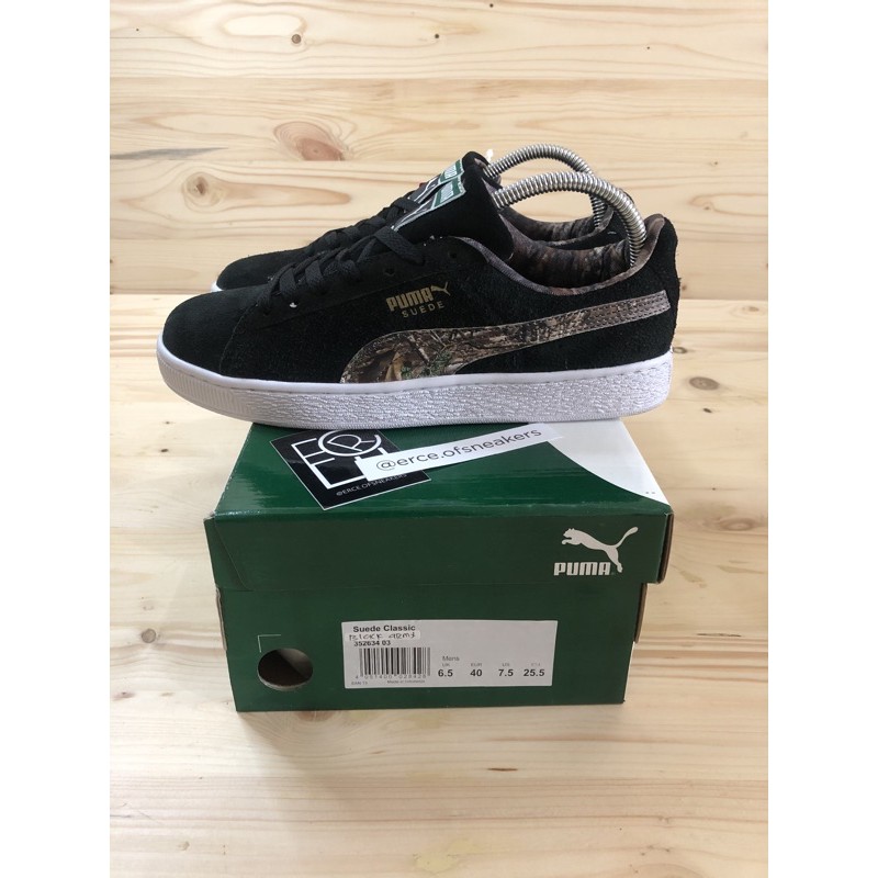 Jual TERMURAH PUMA SUEDE CLASSIC BLACK CAMO Shopee Indonesia