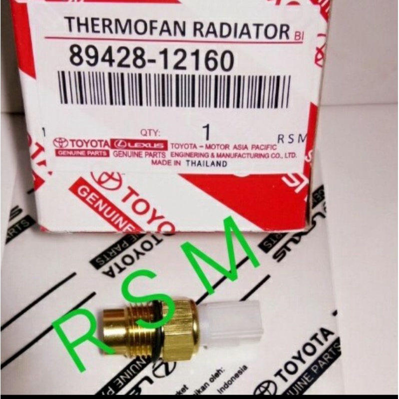 Jual switch sensor Thermo fan kipas radiator Corolla great Starlet