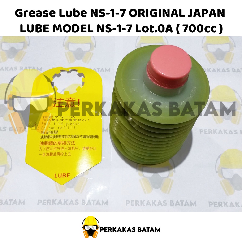 Jual Grease Lube NS17 Pelumas lubrikasi Mesin Cartridge lubricant NS1